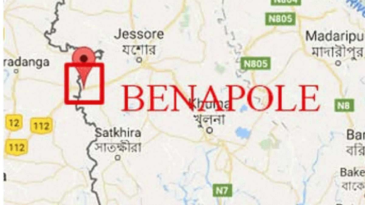 Map of Benapole
