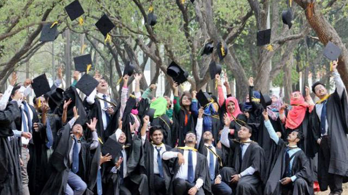 Many graduates remain unemployed. Photo : Focus Bangla