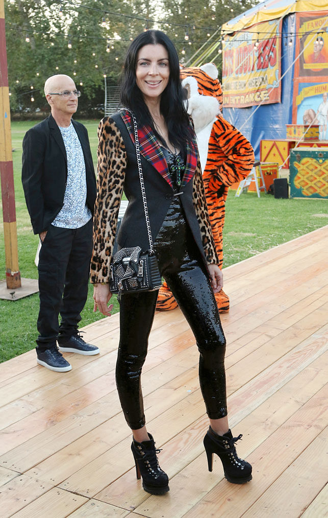 Liberty Ross attends the MOSCHINO Spring/Summer 2019 Menswear Resort Womenswear Show and Party on Friday, 8 June 2018, in Burbank, California. Photo: AP