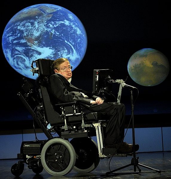 Stephen Hawking. File photo