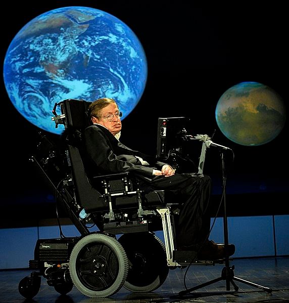Stephen Hawking. File photo