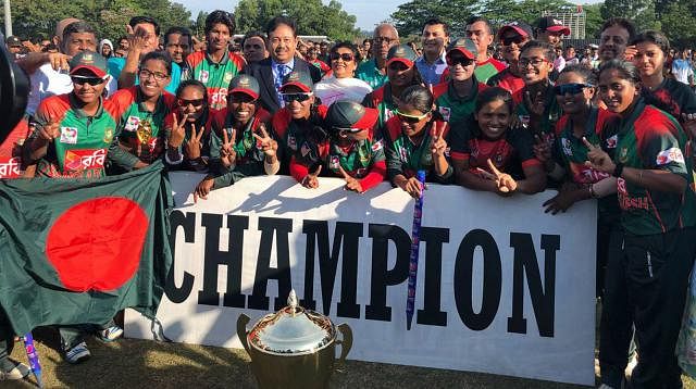 Bangladesh defeated six-time champions India in a nail-biting thriller in Sunday`s final.