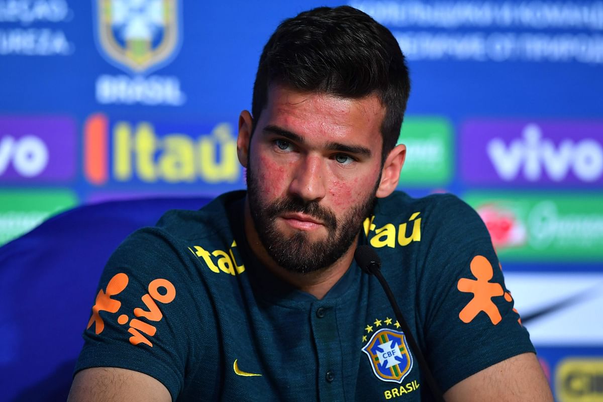 Alisson has not conceded in the last five matches. AFP