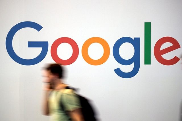 The logo of Google is pictured during the Viva Tech start-up and technology summit in Paris, France, 25 May, 2018. Photo : Reuters