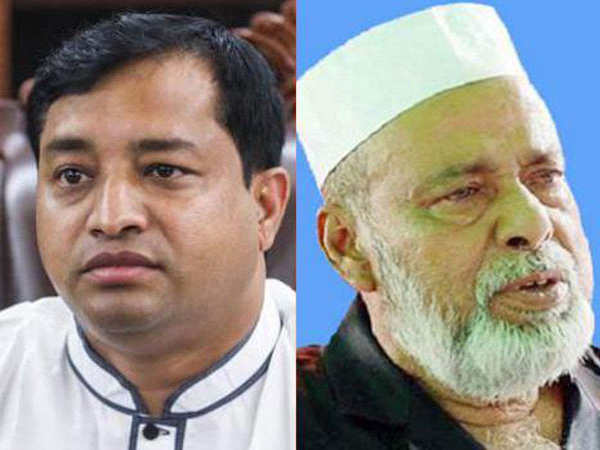 AL candidate Jahangir Alam and BNP`s Hasan Uddin Sarkar in the city corporation polls in Gazipur