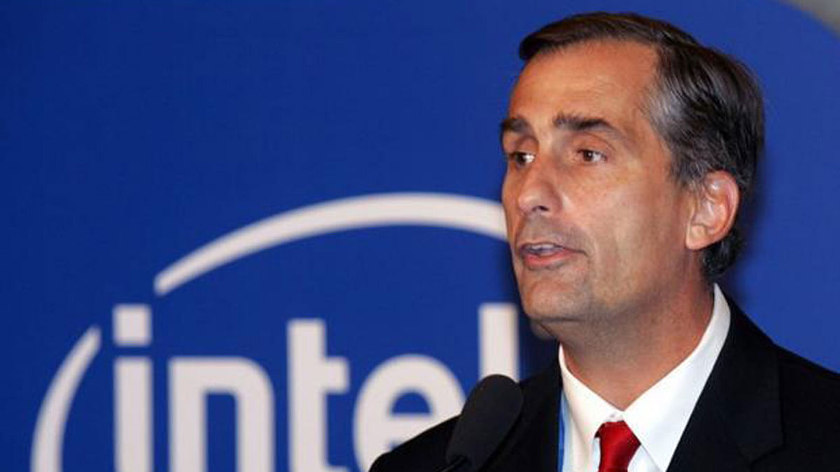 Intel chief executive Brian Krzanich. File Photo: AFP