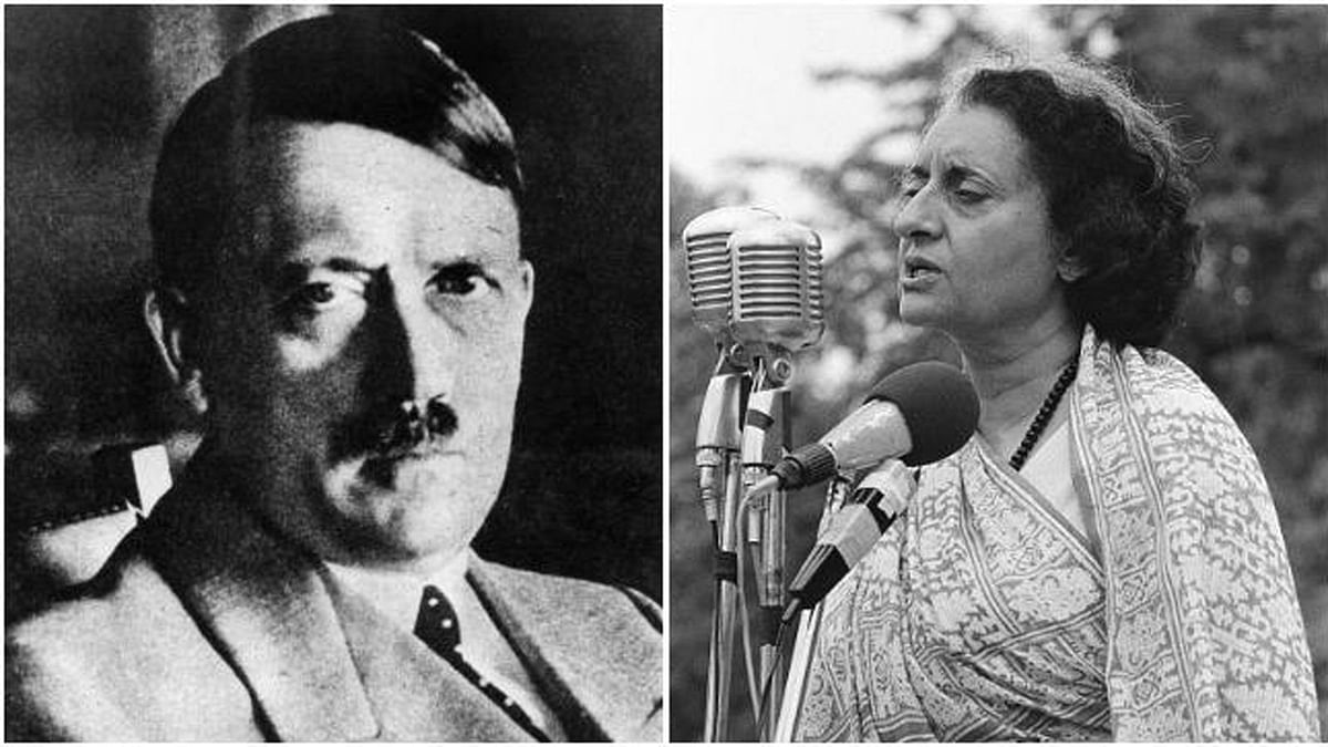 Adolf Hitler and Indira Gandhi