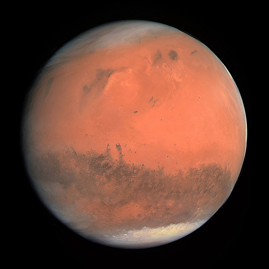 The crust that encases rocky planets and makes possible the emergence of life took shape on Mars earlier than thought and at least 100 million years sooner than on Earth, researchers said Wednesday. Photo: Collected