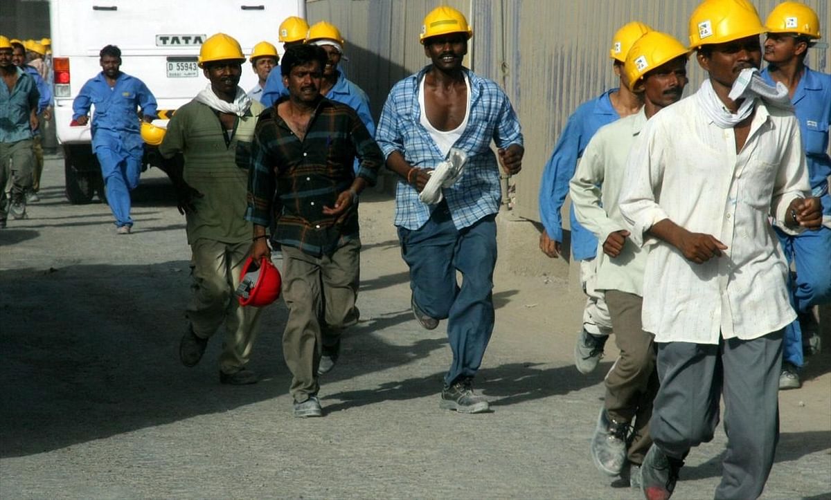 File photo of construction workers