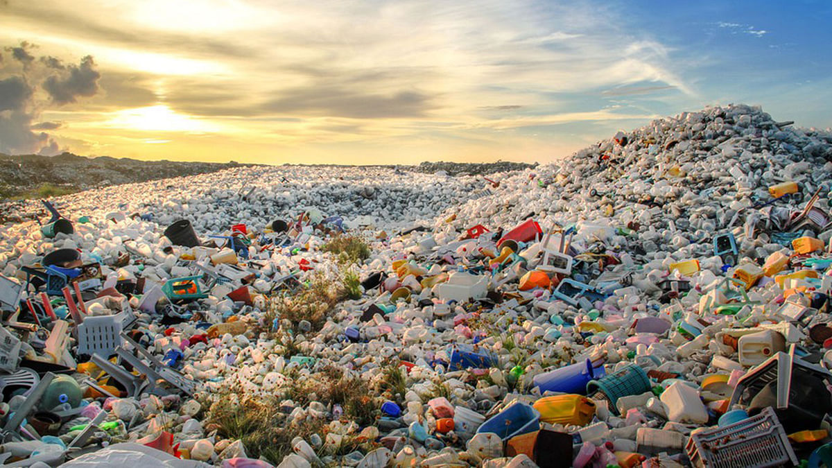 File photo of plastic waste