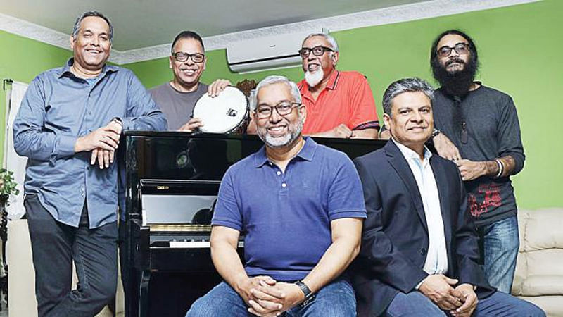 Members of Renaissance band. Photo: Prothom Alo