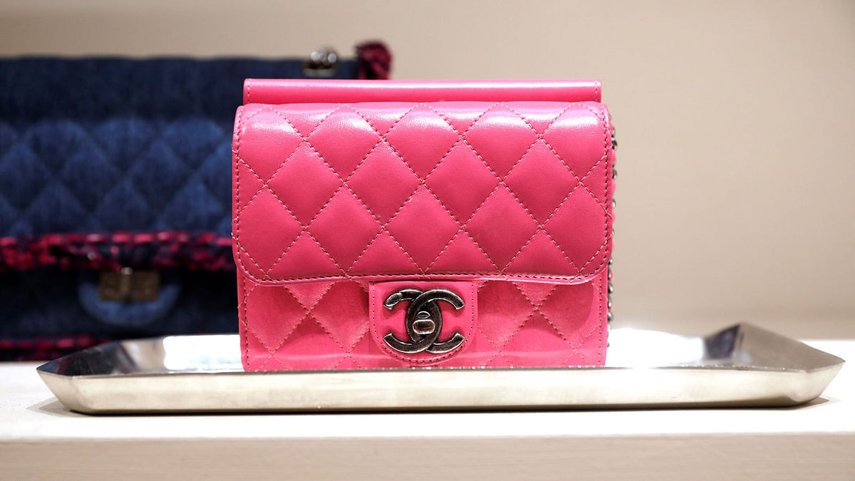 A luxury handbag from Chanel is displayed at The RealReal shop, a seven-year-old online reseller of luxury items on consignment in the Soho section of Manhattan, in New York City, New York, US on 18 May 2018. Photo: Reuters
