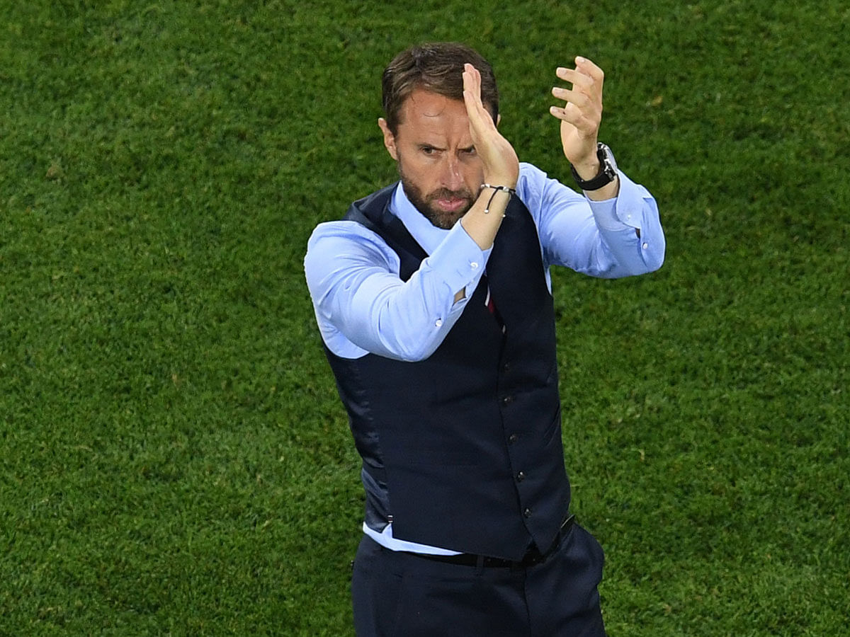 Waistcoats, recently made popular by Gareth Southgate, have been flying out of the shops. AFP