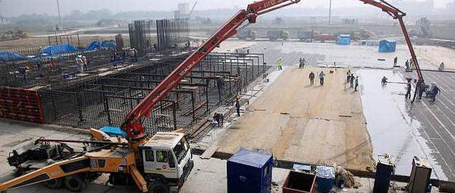 File photo of construction work at the Rooppur nuclear power plant in Bangladesh. -- The Hindu BusinessLine