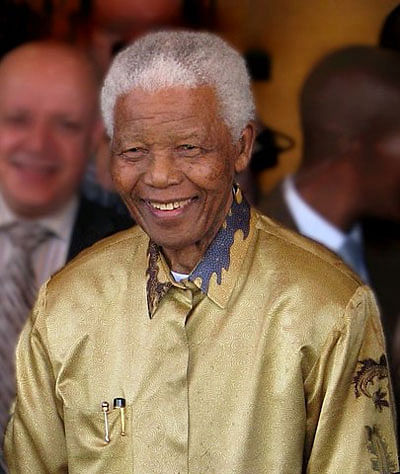Nelson Mandela. Photo: Wikipedia