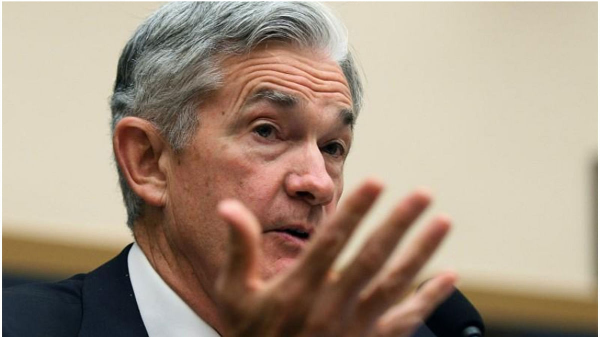 Federal Reserve chairman Jerome Powell testifies before a House Financial Services Committee hearing on the “Semiannual Monetary Policy Report to Congress,` at the Rayburn House Office Building in Washington, on 18 July 2018. -- Reuters
