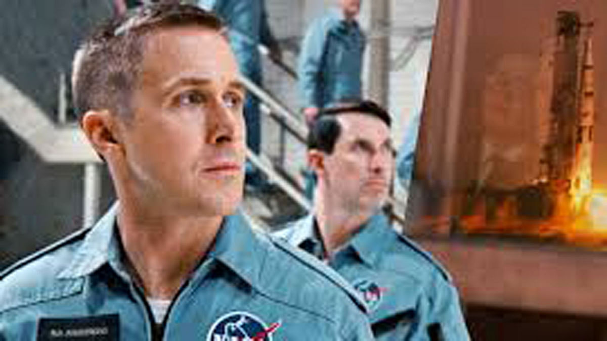 A scene from `First Man`