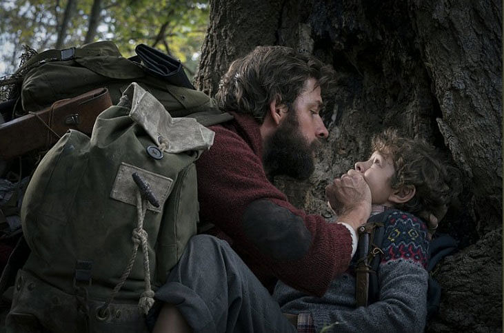 A still image of the film ‘A Quiet Place’. Photo: Collected from Twitter