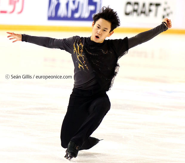 Kazakh figure skater Denis Ten