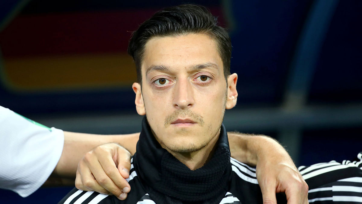 Germany`s Mesut Ozil before the match between Germany vs Swede in Fisht Stadium, Sochi, Russia on 23 June, 2018. Photo: Reuters