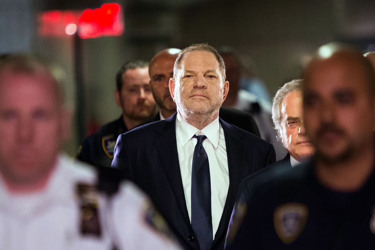 In this file photo taken on 5 June 2018 Hollywood film producer Harvey Weinstein enters Manhattan criminal court in New York. Photo: AFP