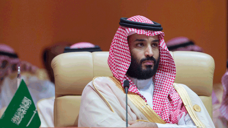 Saudi Royal Palace Crown Prince of Saudi Arabia Mohammed bin Salman Al-Saud. AFP