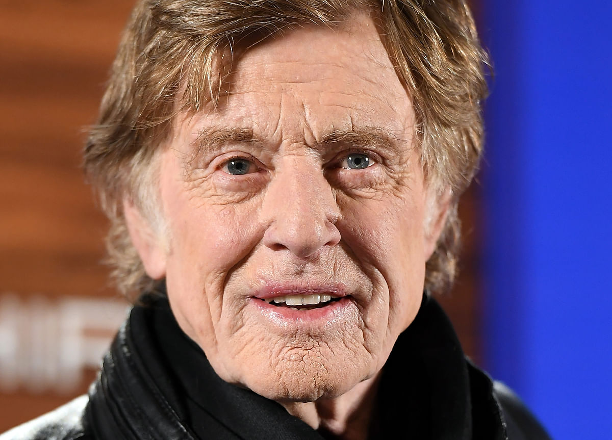 n this file photo taken on 01 September 2017, US actor Robert Redford attends a photocall during the 74th Venice Film Festival at Venice Lido.