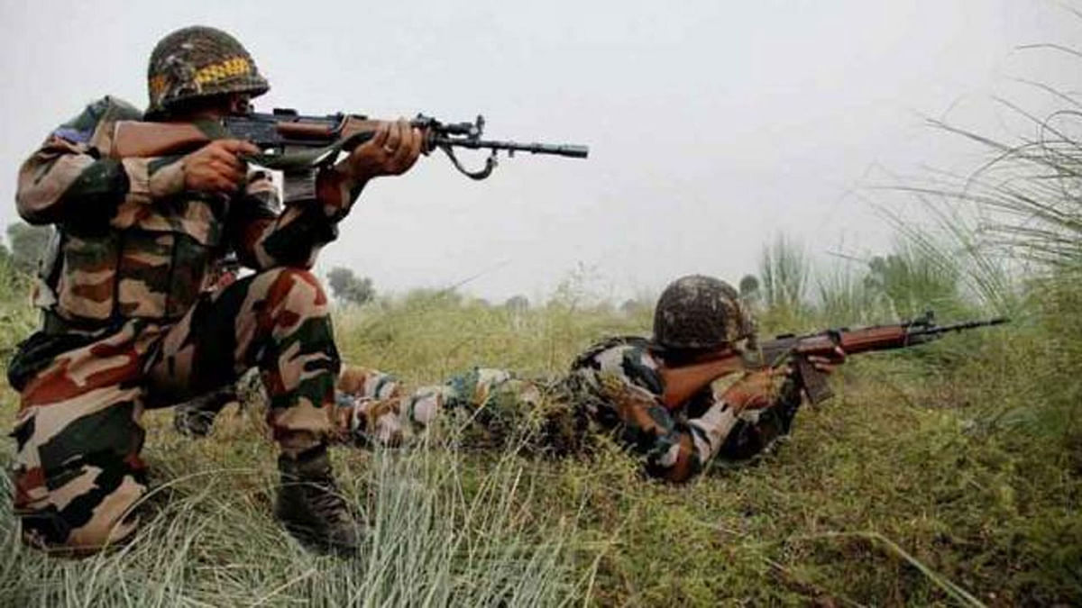An Indian army major and three soldiers were killed in a gun battle that also left two militants dead on Tuesday when an incursion bid from Pakistan was foiled on the Line of Control (LoC) in Jammu and Kashmir. Photo: Collected
