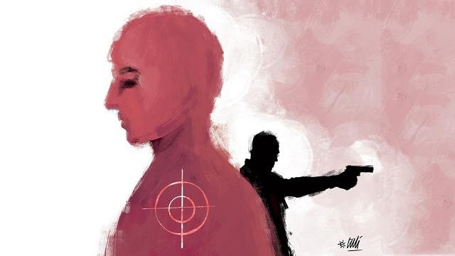 Gunfight illustration by Prothom Alo