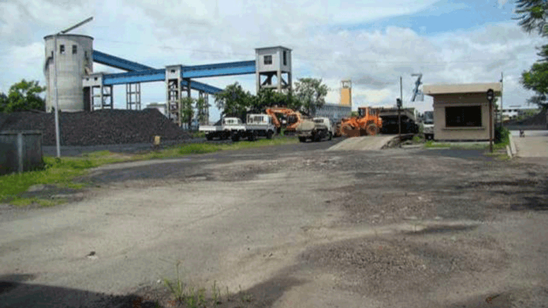 Barapukuria coal mine yard. Photo: UNB