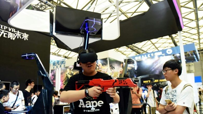 China`s gaming market is worth around $38 billion dollars, analysts say, making it the world`s largest -- Photo: AFP