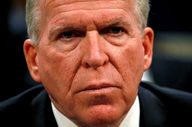 Former CIA director John Brennan testifies before the House Intelligence Committee to take questions on `Russian active measures during the 2016 election campaign` on Capitol Hill in Washington, US, 23 May 2017. Reuters