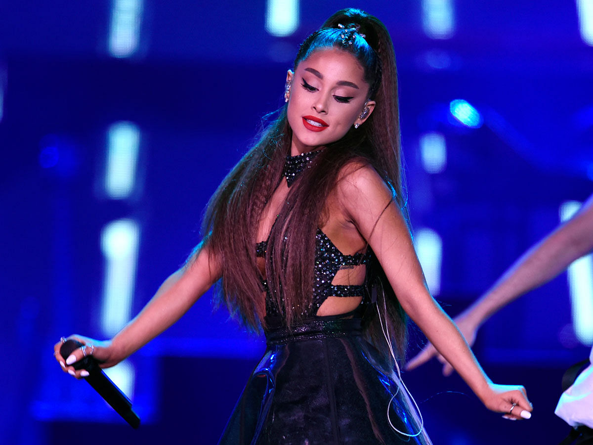 In this 2 June, 2018 file photo, Ariana Grande performs at Wango Tango at Banc of California Stadium in Los Angeles. The singer cried during an interview on 17 August with Ebro for Beats 1 on Apple Music. Photo: AP