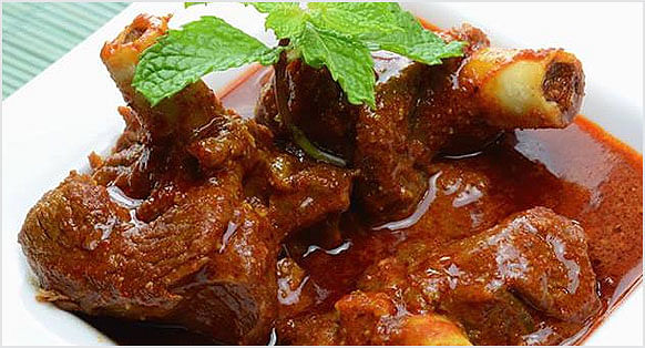 Cooked mutton in a dish. Photo: Wikimedia commons