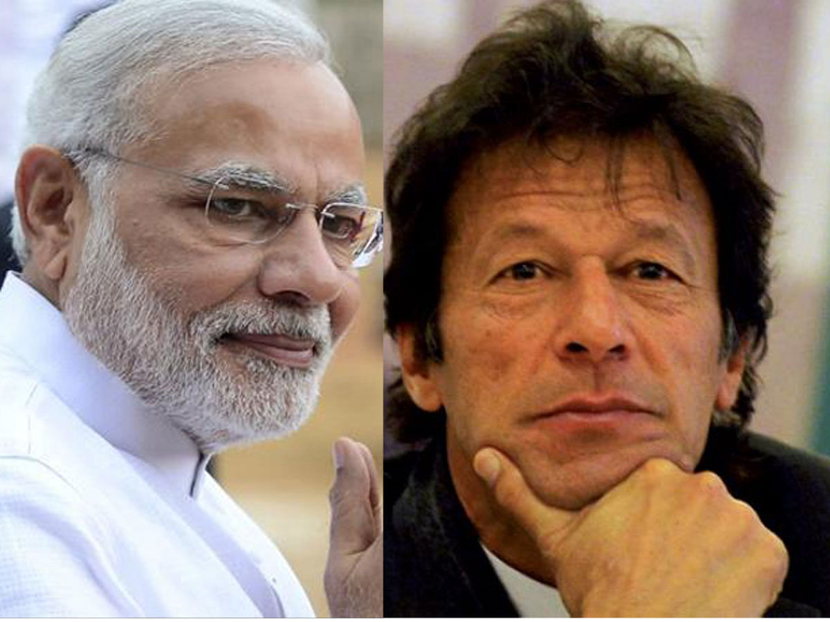 Narendra Modi, Imran Khan. Photo: AFP