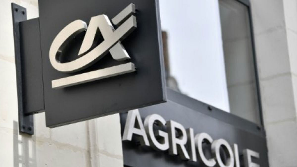 French lender Credit Agricole has been fined a total of 4.8 million euros ($5.5 million) -- Photo: AFP