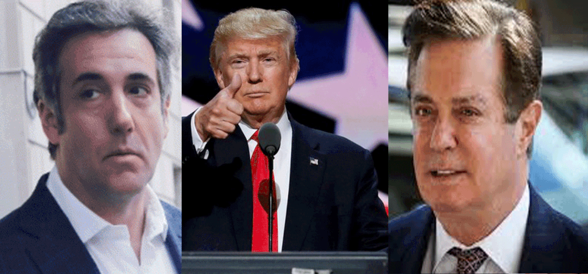 Michael Cohen,Donald Trump,Paul Manafort