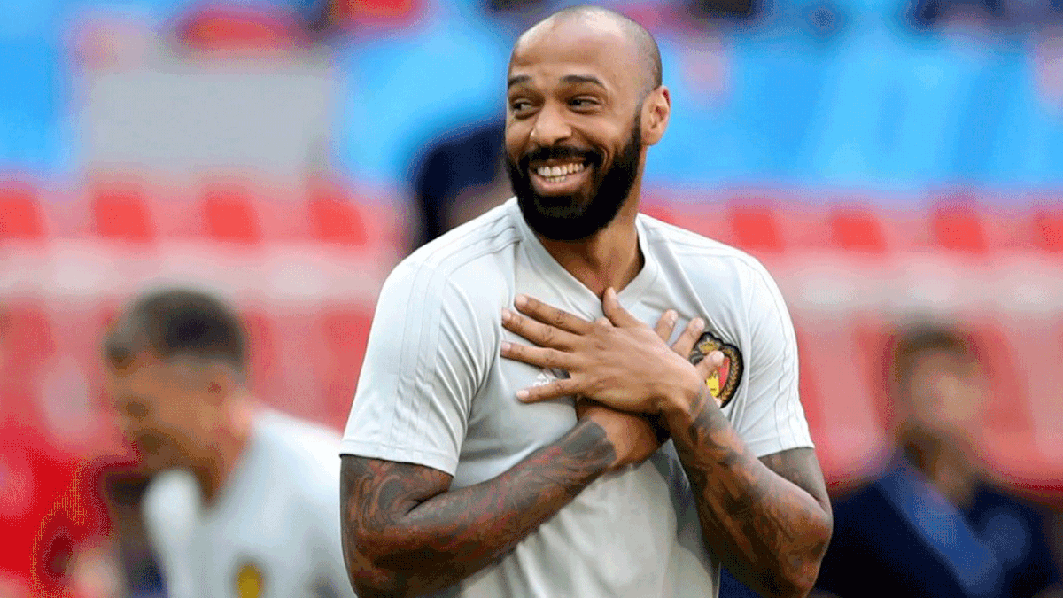 Henry, France`s all-time record goal-scorer, retired as a player in 2014 and has worked as an assistant coach for the last two years with Belgium. Reuters