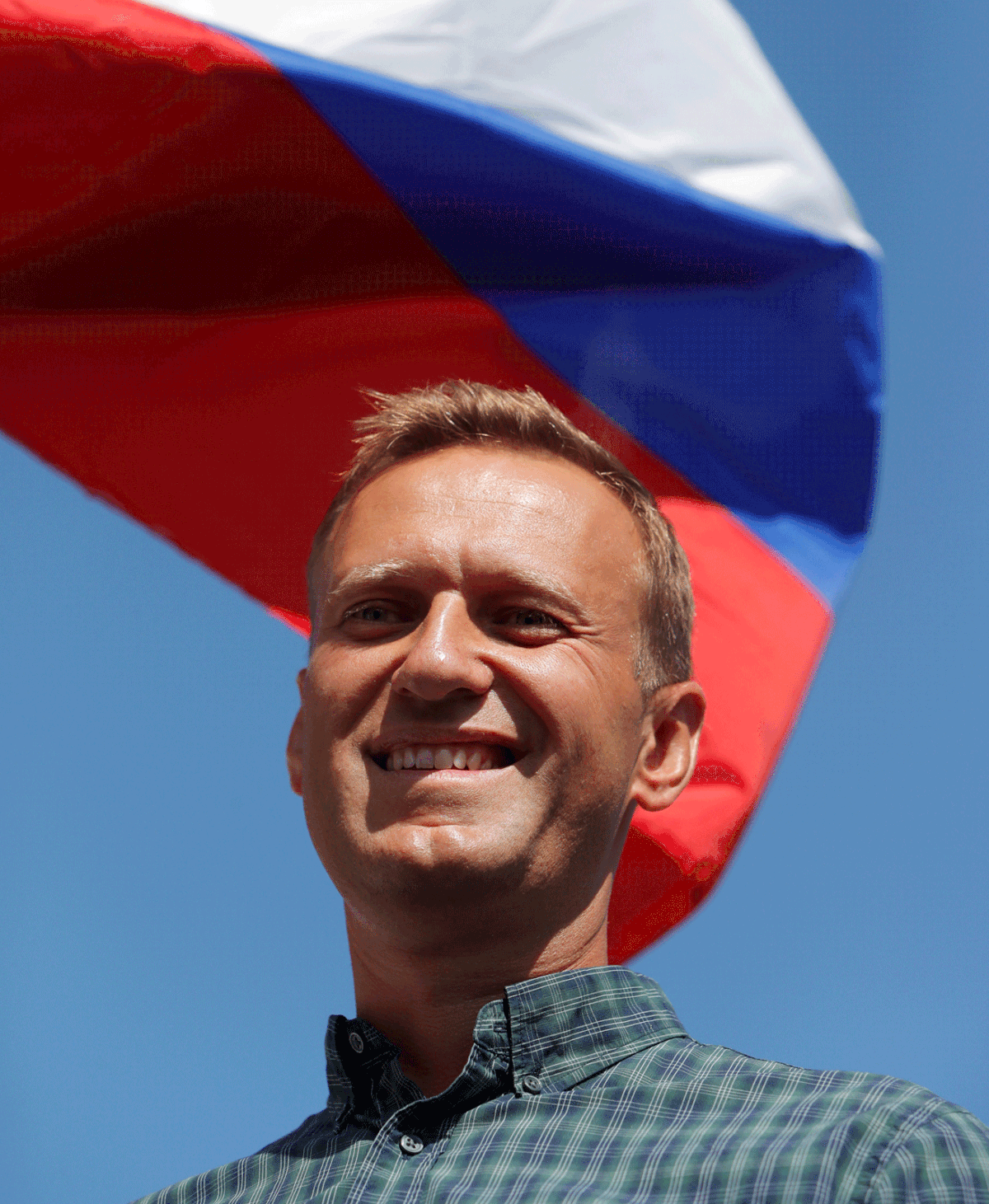Russian opposition leader Alexei Navalny attends a protest over the government`s decision to increase the retirement age in Moscow, Russia on 29 July, 2018. Photo: Reuters