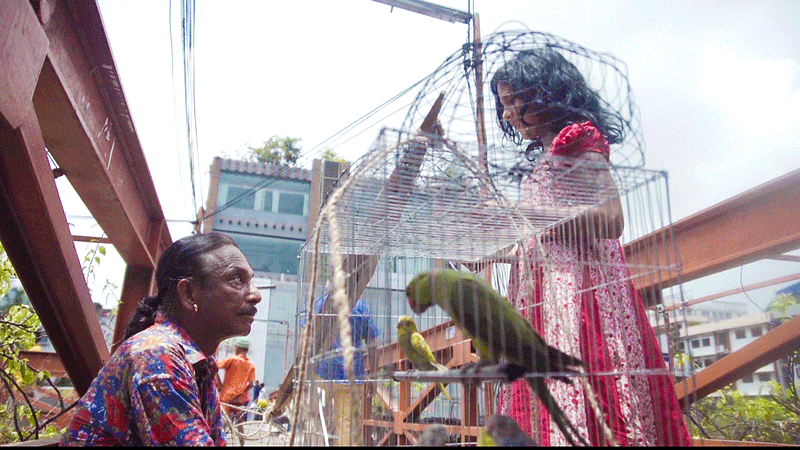 Ashish Khandaker and Master Brishty in ‘Tiyar Jobanbondi’. Photo: Prothom Alo