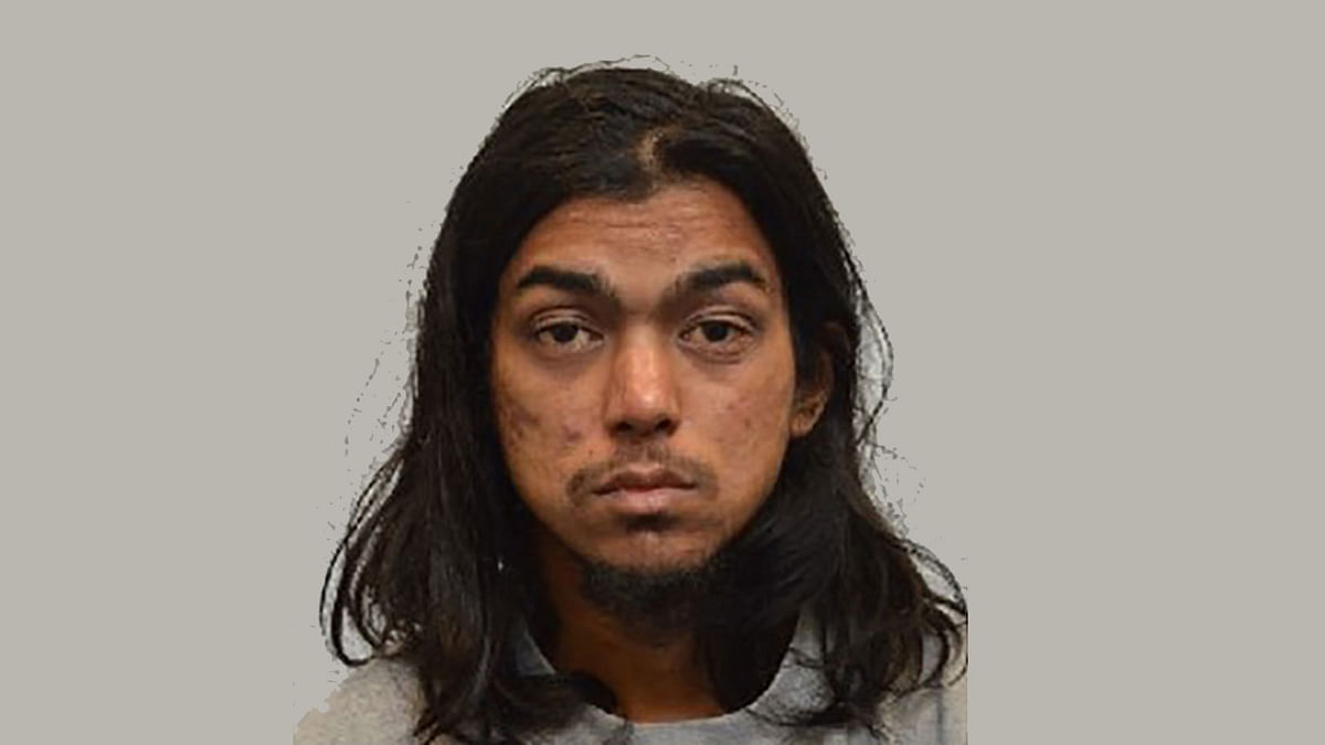 An undated handout picture released by the British Metropolitan Police Service in London on 31 August 2018, shows Naa`imur Zakariyah Rahman, 21, who planned to bomb the gates of no 10 Downing Street office, kill guards and then attack Britain`s prime minister Theresa May. Photo: AFP
