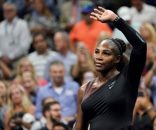 Serena Williams of the USA after beating Venus Williams of the USA (not pictured) in a third round match on day five of the 2018 U.S. Open tennis tournament at USTA Billie Jean King National Tennis Center. Photo: Reuters