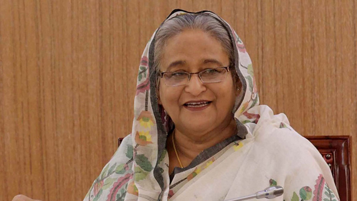 Prime minister Sheikh Hasina. File Photo