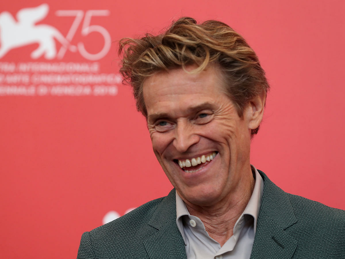Actor Willem Dafoe poses for camera during Photocall in Venice Film Festival. Photo: Reuters