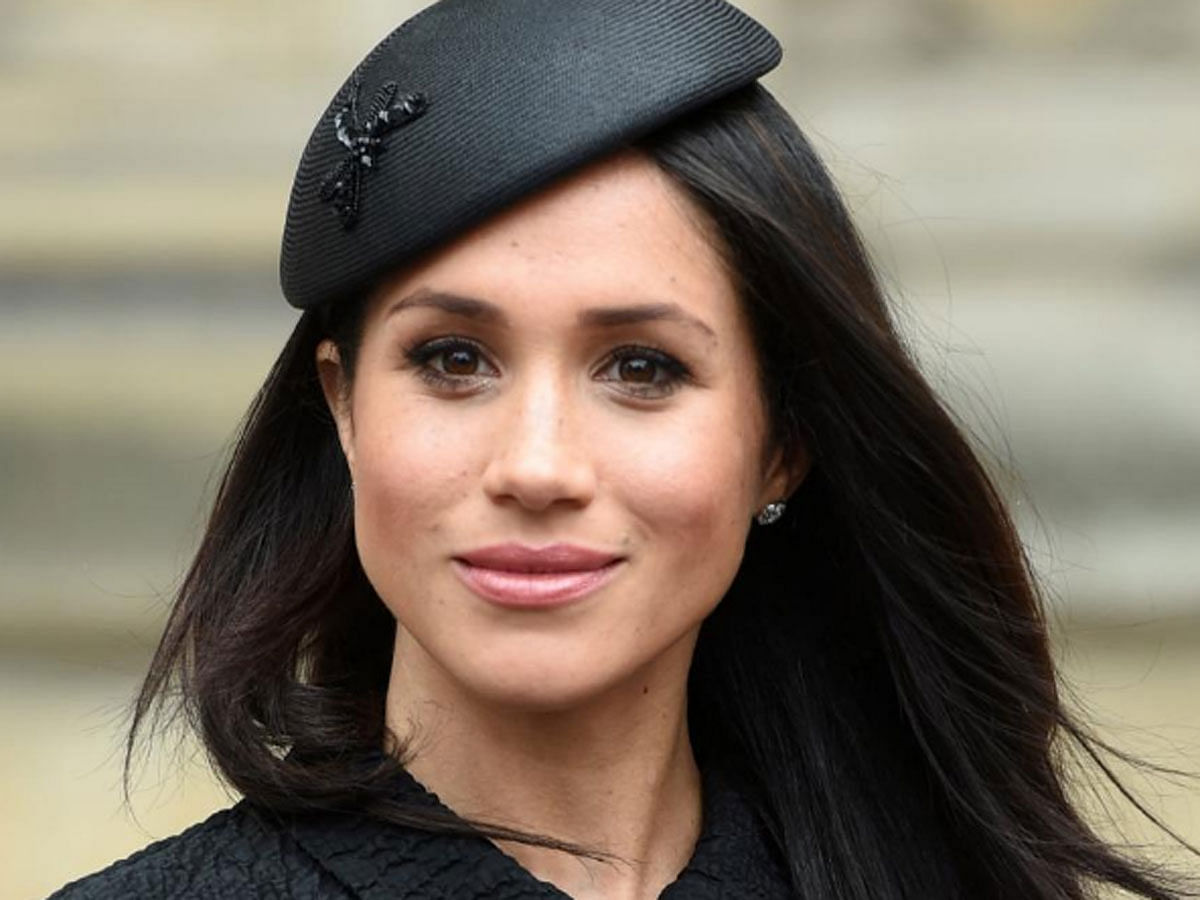 Meghan Markle, the fiancee of Britain`s Prince Harry, attends a Service of Thanksgiving and Commemoration on ANZAC Day at Westminster Abbey in London, Britain, on 25 April 2018. Photo: Reuters File Photo