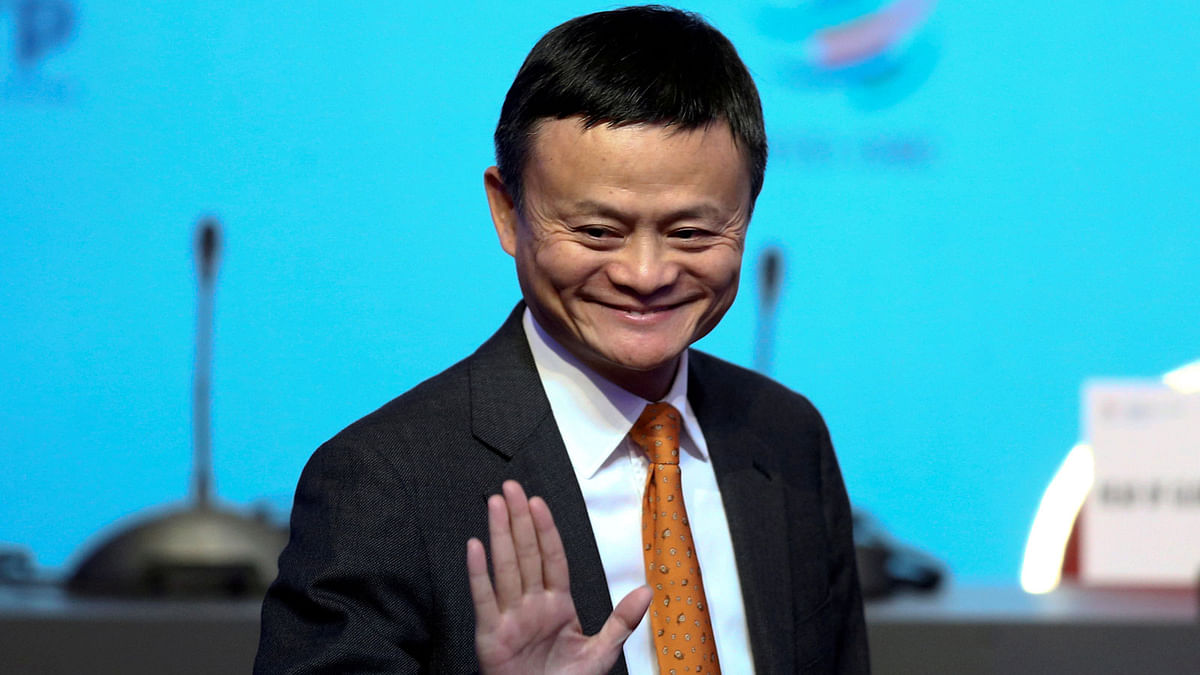 Alibaba Group executive chairman Jack Ma gestures as he attends the 11th World Trade Organization`s ministerial conference in Buenos Aires, Argentina on 11 December, 2017. Photo: Reuters
