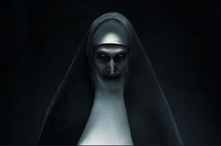 A still image from the film ‘The Nun’. Photo: Collected from Twitter