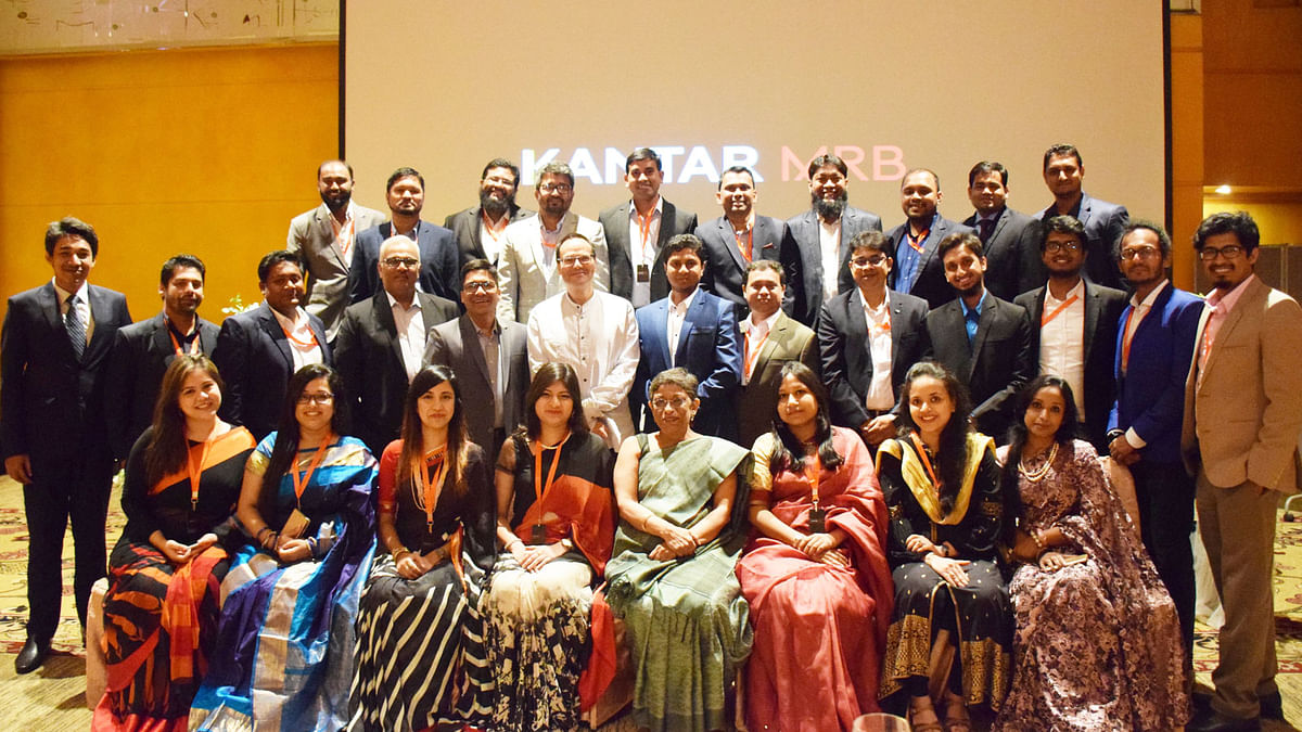 Global CEO of Kantar Eric Salama along with other participants of the event at the Westin, Dhaka on 4 September. Photo: Collected