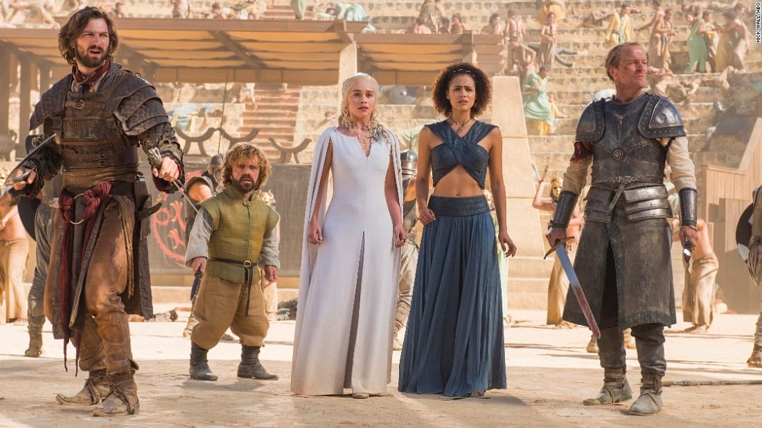 A scene from `Game of Thrones`. Photo: Collected