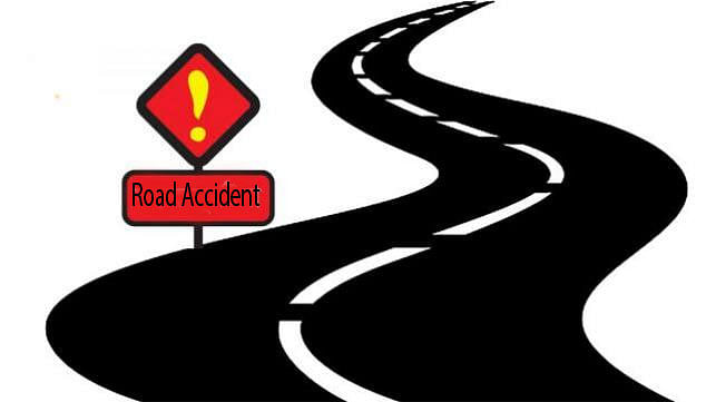 Road accident illustration by Prothom Alo